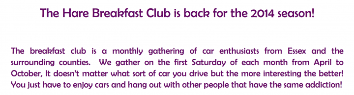 The Hare, Roxwell. Saturday 3rd May - Page 2 - Kent & Essex - PistonHeads