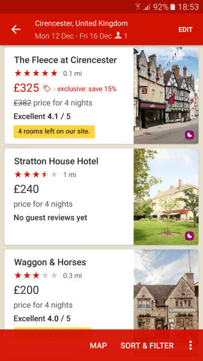 Nice but cheap place to stay near Cirencester? - Page 1 - Holidays & Travel - PistonHeads