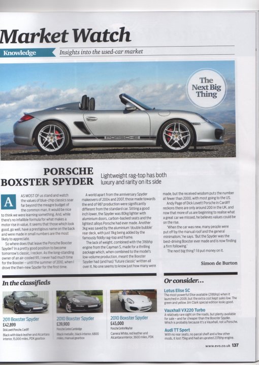 mr.demon is going to like this months evo magazine - Page 1 - Porsche General - PistonHeads