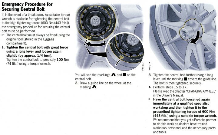 RE: Porsche centre-locks - further recalls - Page 3 - General Gassing - PistonHeads