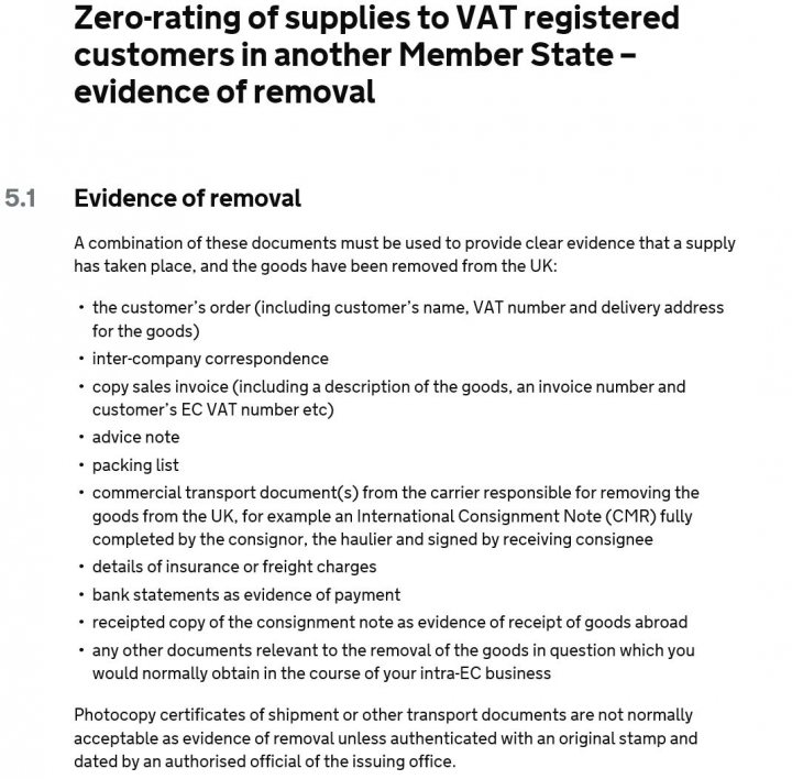 "GB" VAT number requirement - sounds silly, but is it? - Page 1 - Finance - PistonHeads