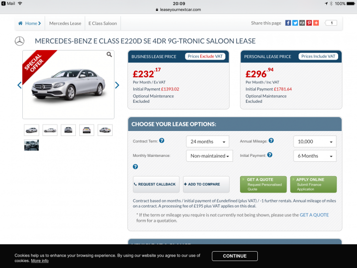 Best Lease Car Deals Available? (Vol 3) - Page 207 - Car Buying - PistonHeads