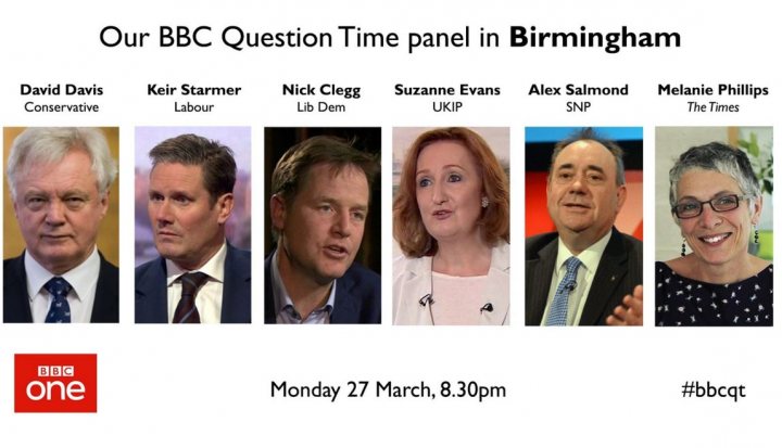 Balanced Question Time panel tonight - of course not! VOL 2 - Page 157 - News, Politics & Economics - PistonHeads