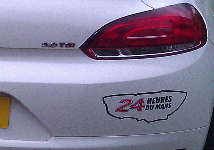 Stickered up for Le Mans 2014! - Page 3 - Le Mans - PistonHeads