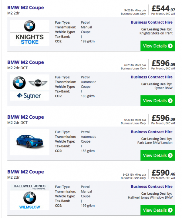 BMW M2 - overpriced? - Page 3 - General Gassing - PistonHeads