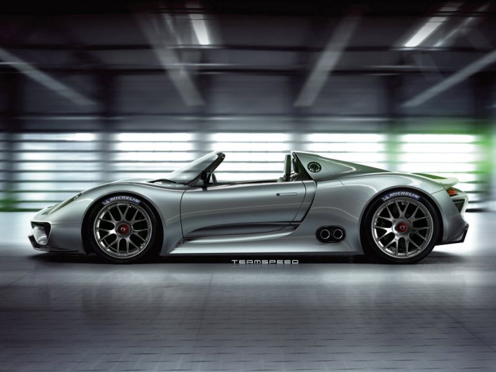 Porsche Hybrid Pistonheads Concept Supersports Spyder