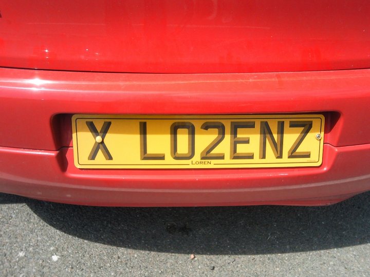 What crappy personalised plates have you seen recently? - Page 445 - General Gassing - PistonHeads