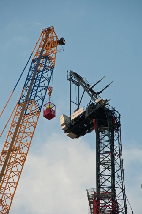 A large crane on top of a building - Pistonheads