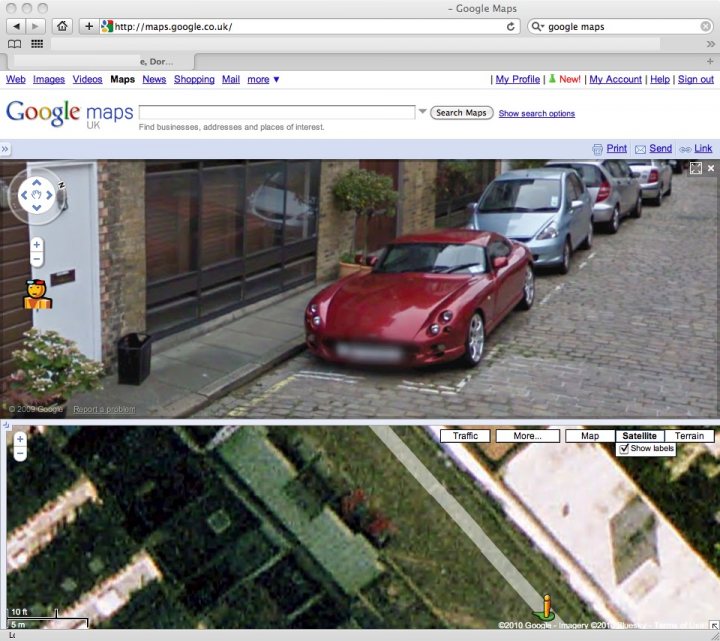Google Cerbera Maps Streetview Pistonheads Fun Easter
