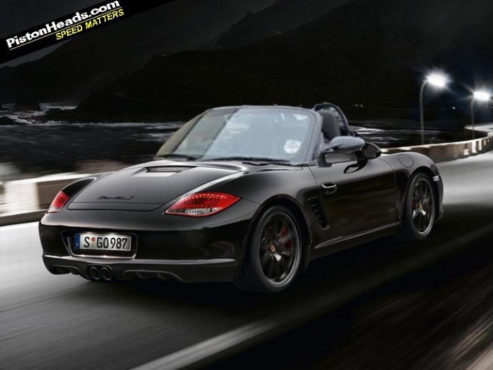 Porsche Edition Boxster Unveiled Pistonheads Black