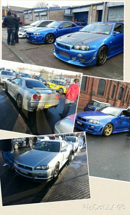 A bunch of cars are parked in a parking lot - Pistonheads