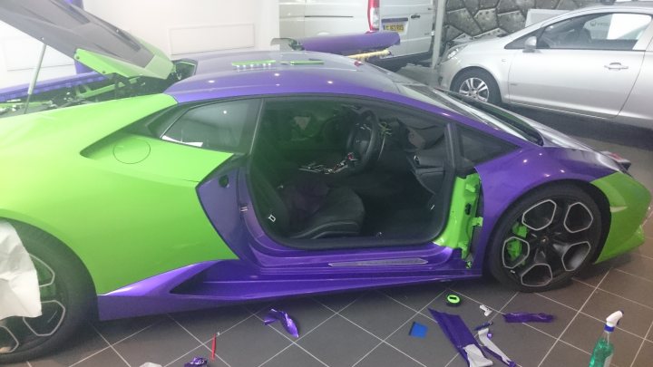 I wrapped my Lambo! - Page 1 - Supercar General - PistonHeads
