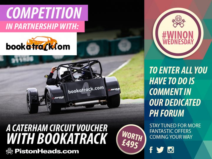 Win on Wednesday: Caterham Circuit Driver experience - Page 1 - General Gassing - PistonHeads