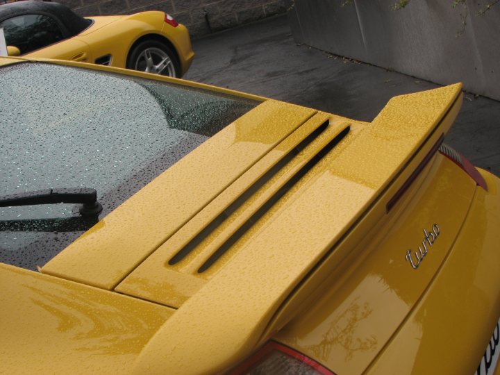 Speed Pistonheads Yellow Porsche