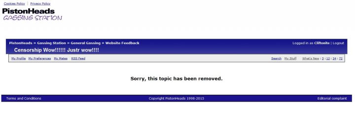 Oh!  The irony! - Page 1 - Website Feedback - PistonHeads