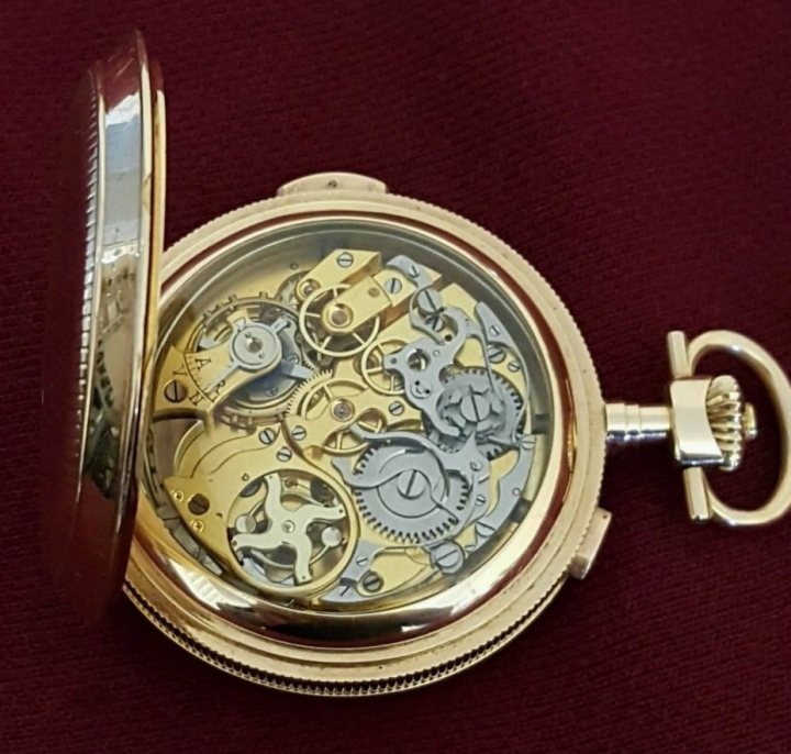 Antique pocket watch : minute repeater with chronograph - Page 1 - Watches - PistonHeads