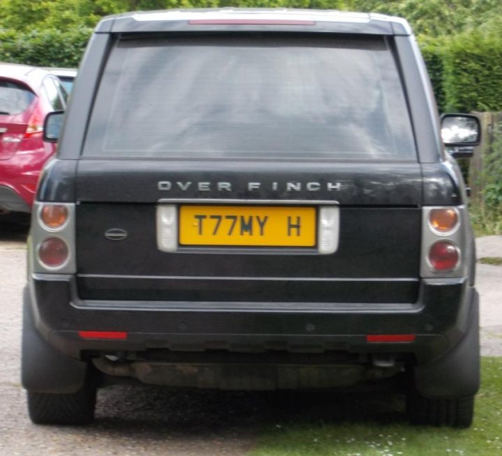 What crappy personalised plates have you seen recently? - Page 449 - General Gassing - PistonHeads