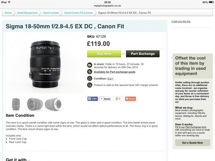 Worthwhile lens upgrade? - Page 1 - Photography & Video - PistonHeads