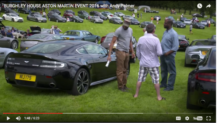 Burghley 2016 - Video & Andy Palmer chat. - Page 1 - Aston Martin - PistonHeads