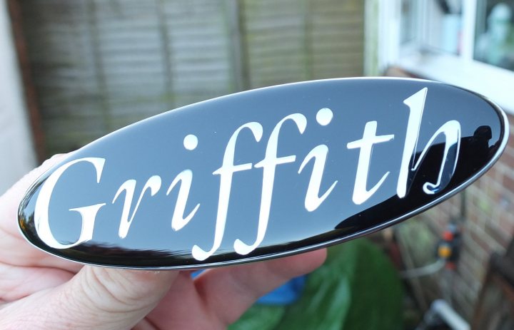 Badges done.... - Page 1 - Griffith - PistonHeads