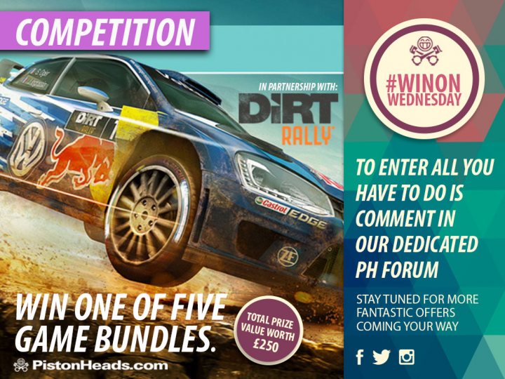 Win On Wednesday: One of five DIRT Rally Game Bundles - Page 1 - General Gassing - PistonHeads