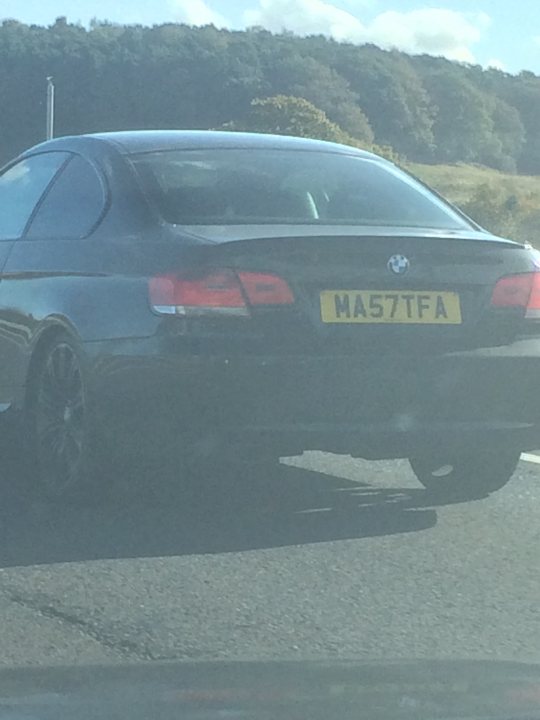 What crappy personalised plates have you seen recently? - Page 352 - General Gassing - PistonHeads