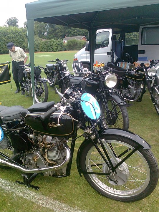 A row of motorcycles parked next to each other - Pistonheads