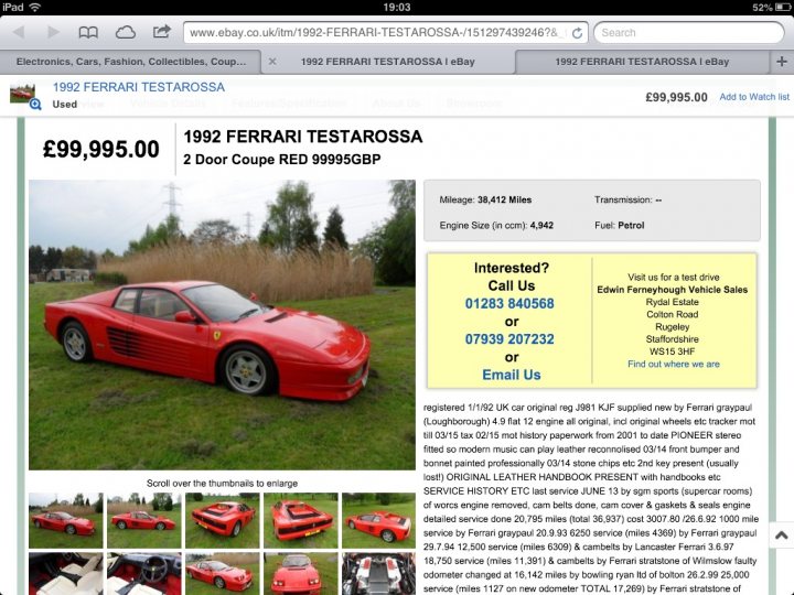 testarossa thread - Page 15 - Ferrari Classics - PistonHeads