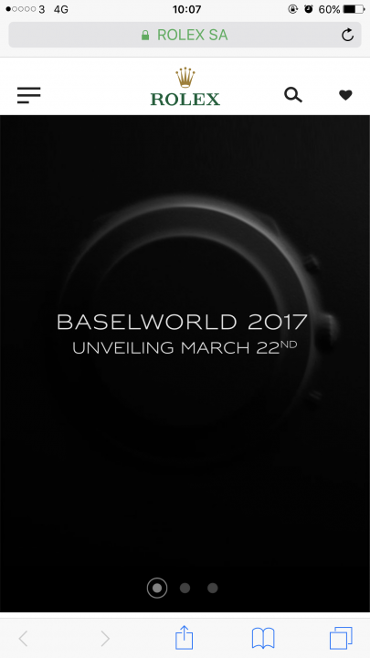 Rolex Baselworld teaser - guesses? - Page 1 - Watches - PistonHeads