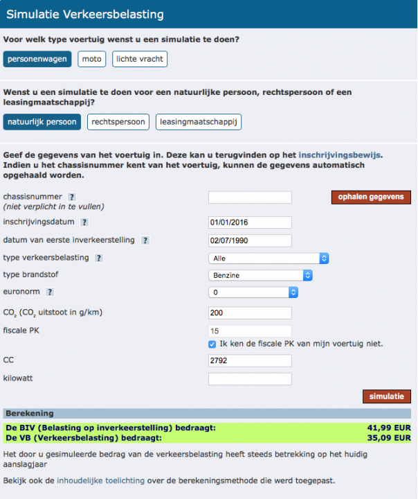 TVR Registration - Page 1 - Belgium - PistonHeads