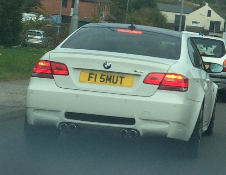 What crappy personalised plates have you seen recently? - Page 337 - General Gassing - PistonHeads