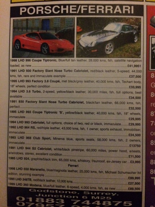 A blast from the past - 90's AutoTrader - Page 1 - General Gassing - PistonHeads