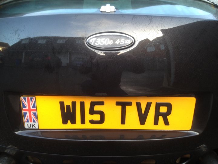 Not many Tvr number plates for sale ? - Page 3 - General TVR Stuff & Gossip - PistonHeads