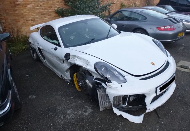 GT4 smashed up :( - Page 1 - Porsche General - PistonHeads