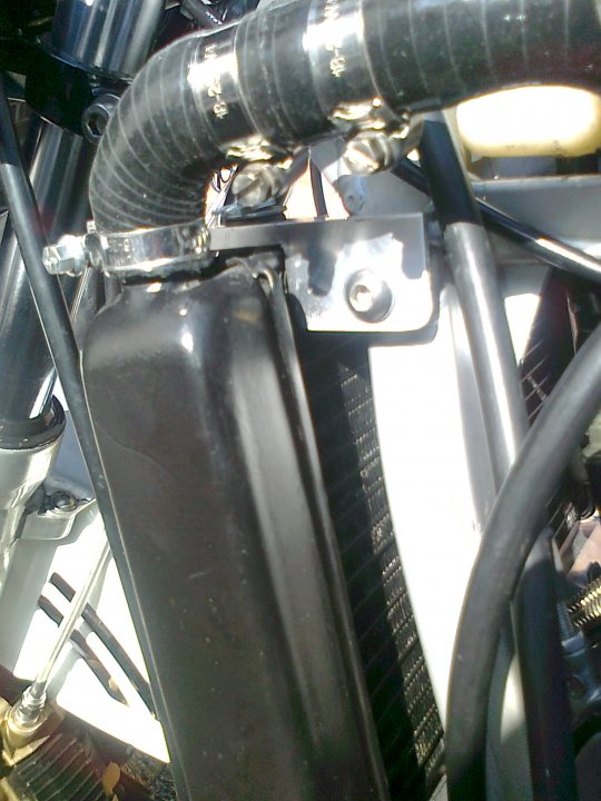 A close up of a motorcycle parked on a street - Pistonheads