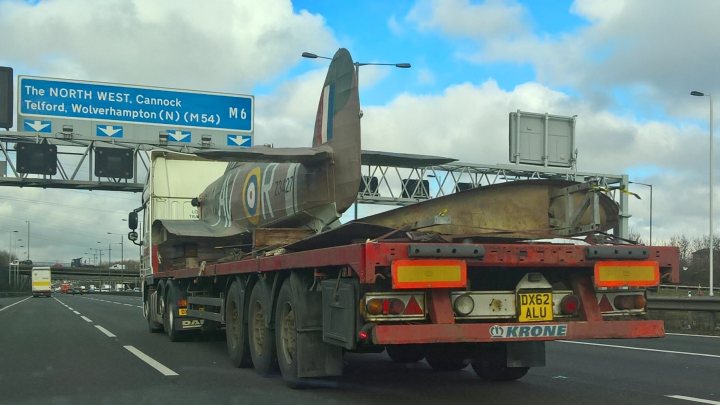 Spitfire and Hurricane on the M6 - Page 1 - Boats, Planes & Trains - PistonHeads