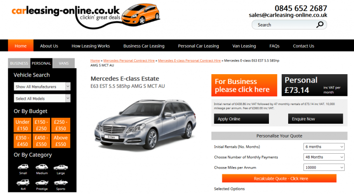 Best Lease Car Deals Available?  (Vol II) - Page 37 - Car Buying - PistonHeads