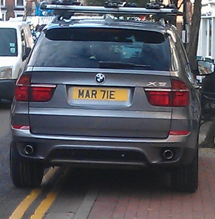 What crappy personalised plates have you seen recently? - Page 352 - General Gassing - PistonHeads