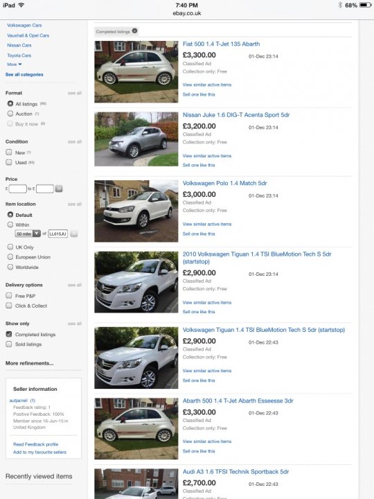 Heads up  - Massive number of scam listings on Ebay - Page 1 - General Gassing - PistonHeads