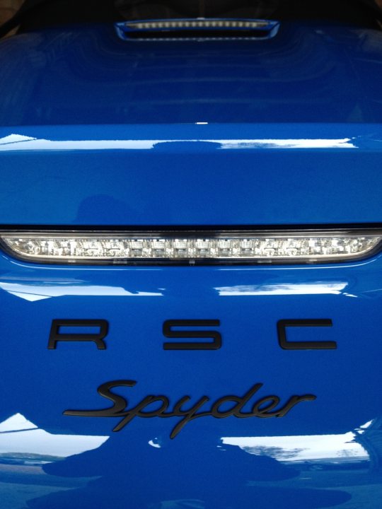Boxster Spyder - Page 311 - Boxster/Cayman - PistonHeads
