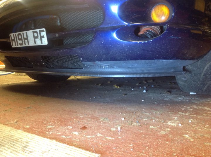 Fitting a splitter. What angle? How far should it protrude? - Page 1 - General TVR Stuff & Gossip - PistonHeads
