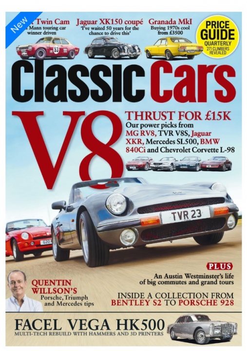 Our V8S in 'Classic & Cars" Magazine - Page 1 - S Series - PistonHeads
