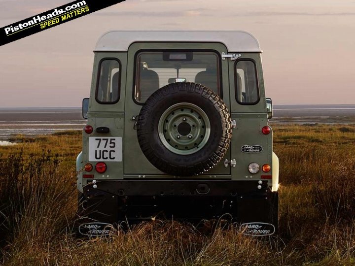 RE: Land Rover launches Defender Celebration Series - Page 2 - General Gassing - PistonHeads