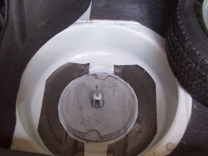 A dirty toilet with a broken seat and lid - Pistonheads