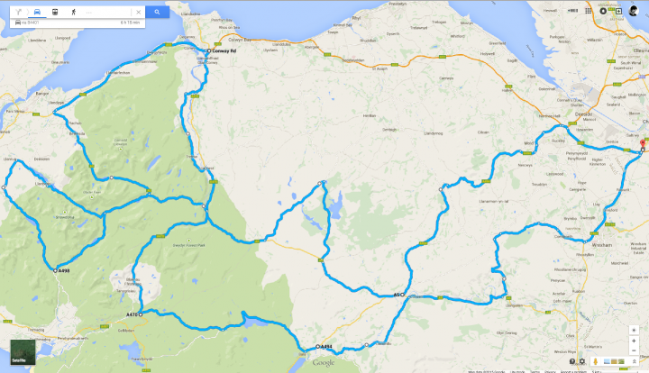 NORTH WALES GRAND TOUR ROUTE - Page 1 - Roads - PistonHeads