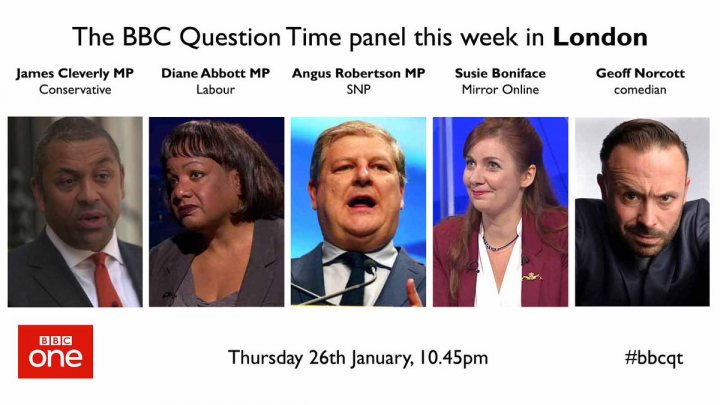 Balanced Question Time panel tonight - of course not! VOL 2 - Page 500 - News, Politics & Economics - PistonHeads