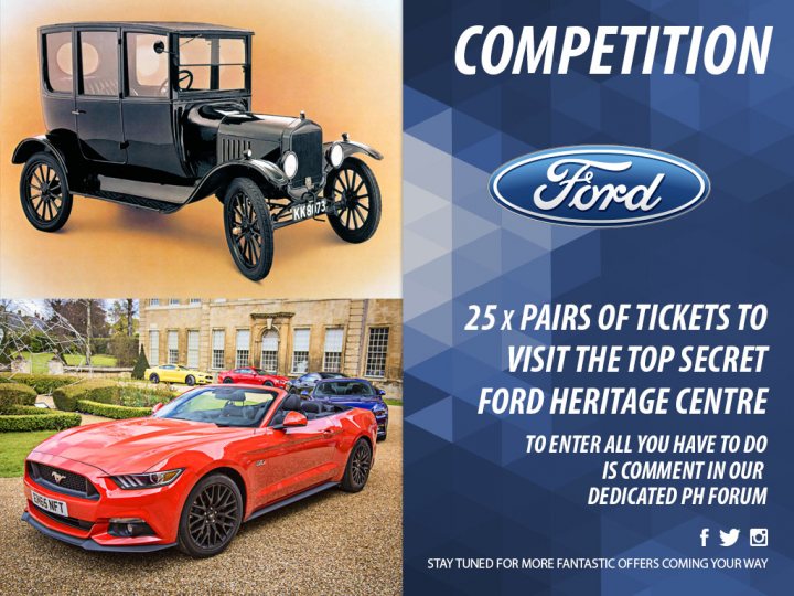 Win On Wednesday: Ford Heritage Centre Tickets - Page 1 - General Gassing - PistonHeads