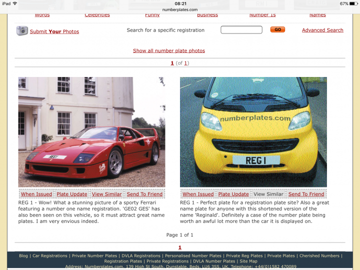 Number plates worth more than cars?! - Page 16 - General Gassing - PistonHeads