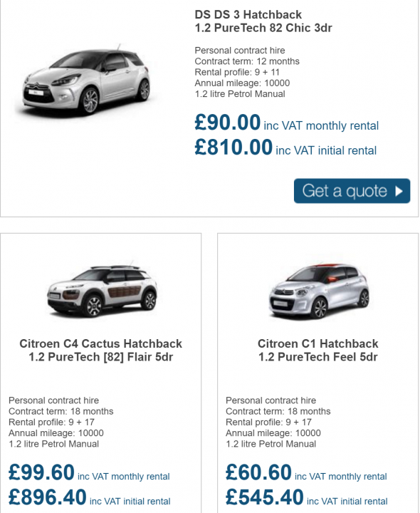 Best Lease Car Deals Available?  (Vol II) - Page 457 - Car Buying - PistonHeads