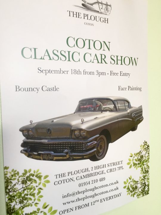 Classic Car The Plough  18th September ,Coton  , Cambridge  - Page 1 - Herts, Beds, Bucks & Cambs - PistonHeads